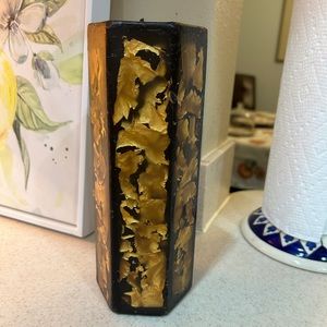 Vintage Black Onyx Candle